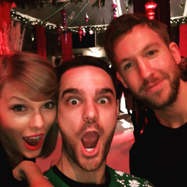 Taylor Swift, Jamie Iovine, Calvin Harris, Instagram Taylor Swift, Jamie Iovine, Calvin Harris, Instagram